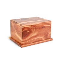 Cedar Memorial Urn
